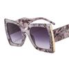 Trend Women Sunglasses 2024 Custom Logo Shades UV400 Large Frame Sun Glasses