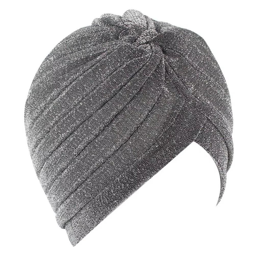 Elastic Twist Knot Turban Hat Wrap Style Cancer Chemo Hat New Islamic Headband  Women Headwear