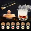 Dřevěná sada pro kouření koktejlů Sada pro kouření whiskey Infuzér Sada pro nápoje Old Fashioned Ideální dárek pro přítele manžela otce Potřeby pro bar