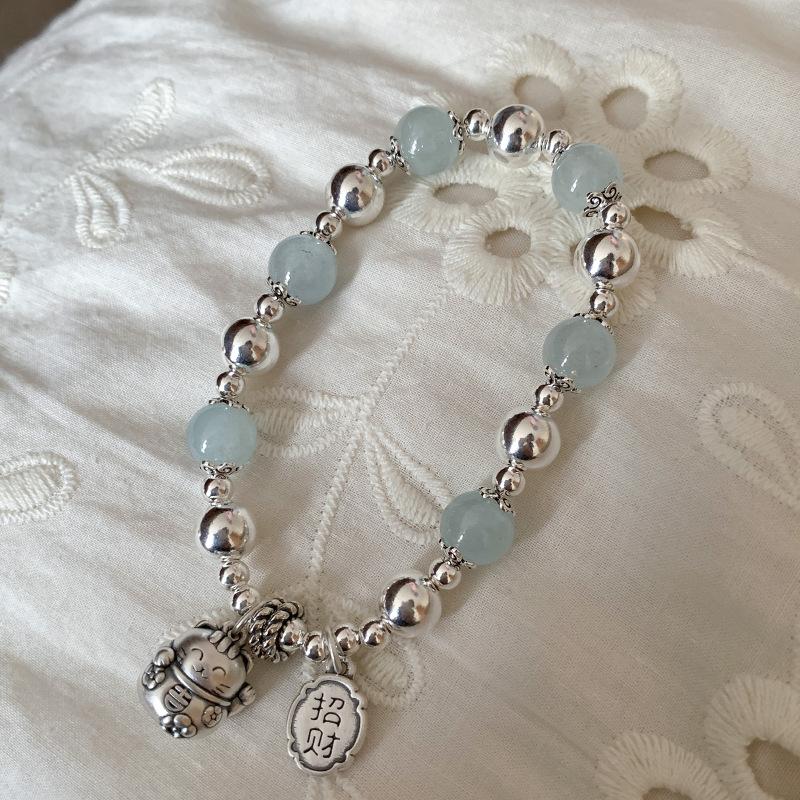 VENTFILLE 925 Sterling Silver Natural Pearl Bracelet for Women Girl Star Temperament Jewelry Birthday Gift Dropship Wholesale
