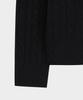 BROOKS BROTHERS [Women'S] Wool Cable Sweater (Black) (Bbwrwbz401)