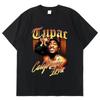 Women's T-shirt Rapper Tupac Tops Hip Hop Setwear