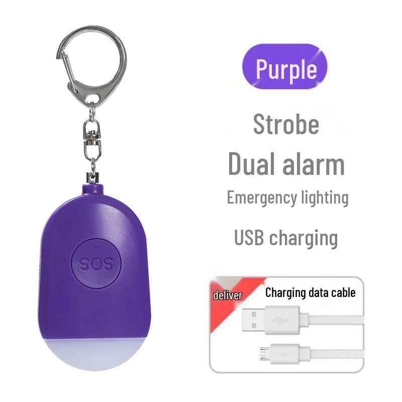 Women's & Girls' Personal Alarm: Portable Self-Defense Device for Outdoor Safety