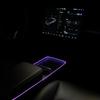 Tesla Model 3/Y Ambient Light App-Controlled Console LED Cup Panel - 64 Colors
