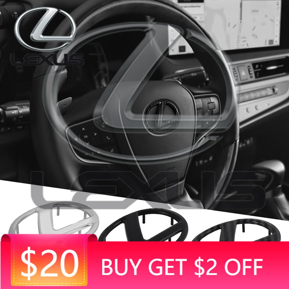 Emblems Car Logo Steering Wheel Center Emblem Auto Accessories For Lexus ES300 RX330 RX300 GS300 IS250 IS200 CT200h IS300 NX RX