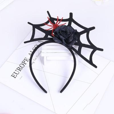 Spider Halloween Headband Bats Spider Web Head Wrap Fashion Pumpkin Hairbands  Children/Kids
