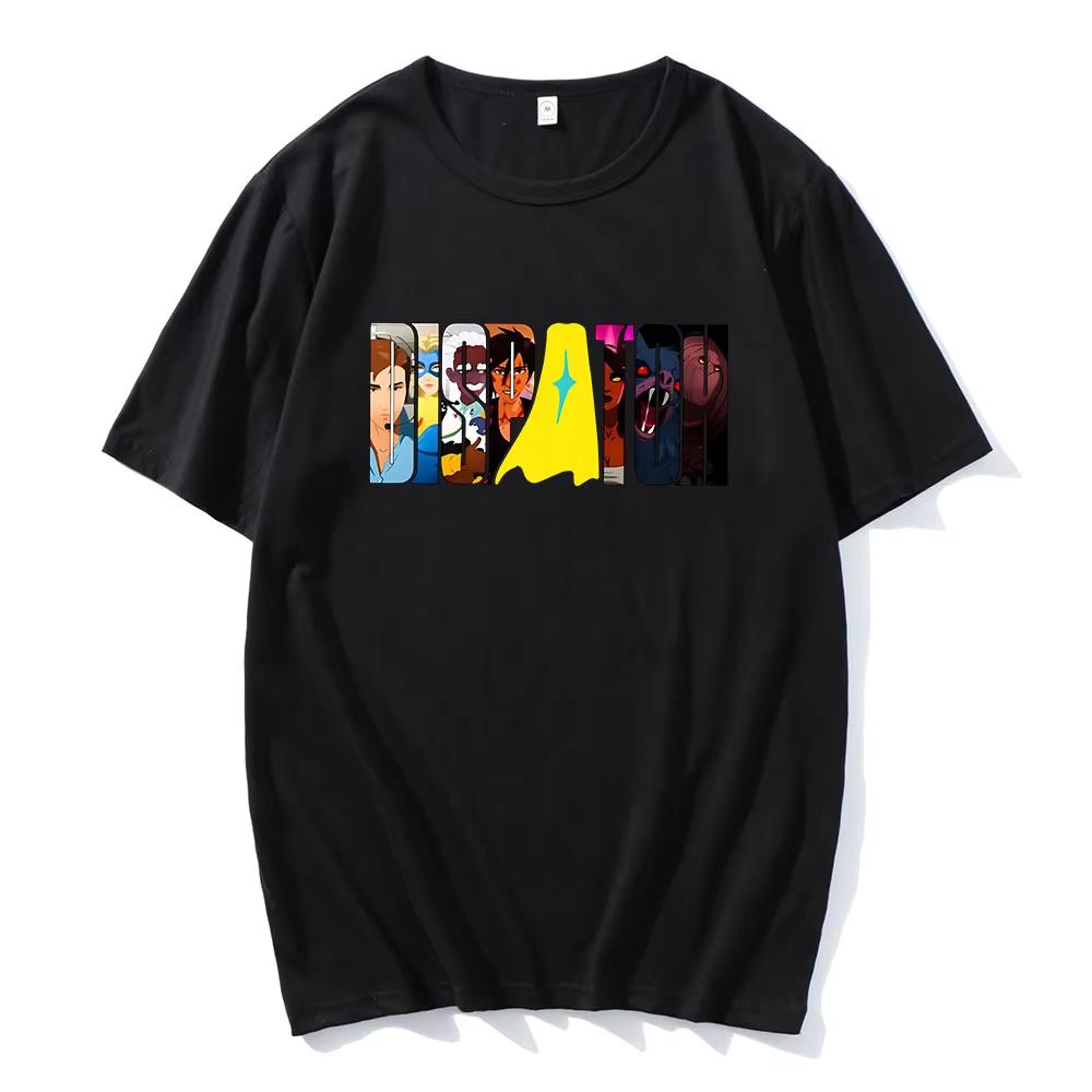Hot Game Dispatch Logo Print Tshirt Short Sleeve Cotton Male Tshirts Oneck Unisex Streetwear Hip Hop Fashion Graphic Tee