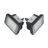 LED License Plate Light for Mercedes Benz GLK X204 2007-2013 White Error Free Number Plate Lamp A2048200156 License Plate Lights 2