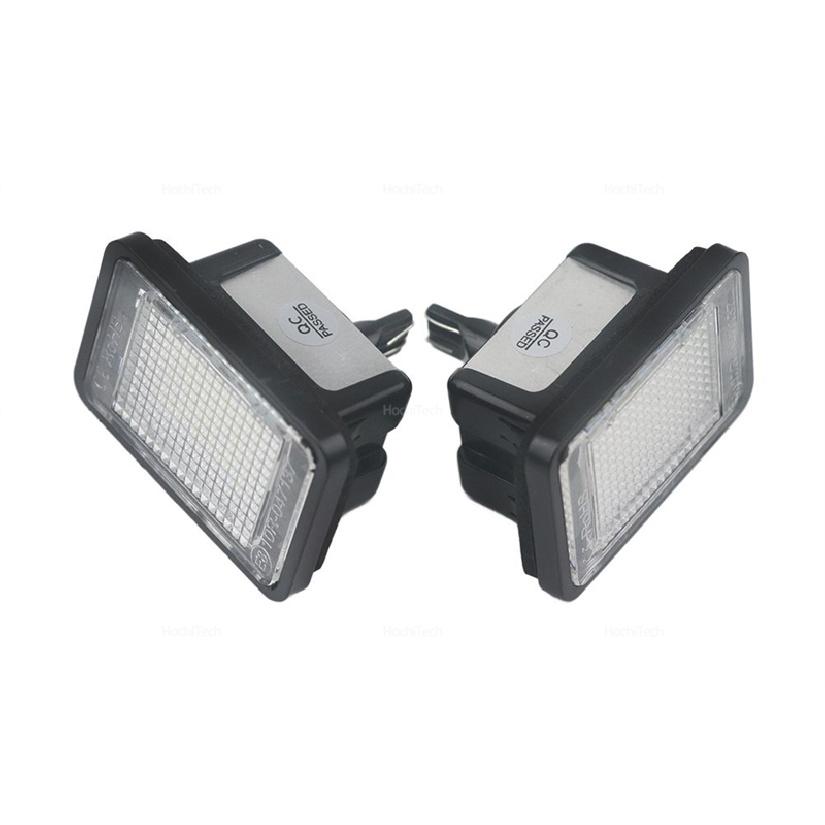 LED License Plate Light for Mercedes Benz GLK X204 2007-2013 White Error Free Number Plate Lamp A2048200156 License Plate Lights 2