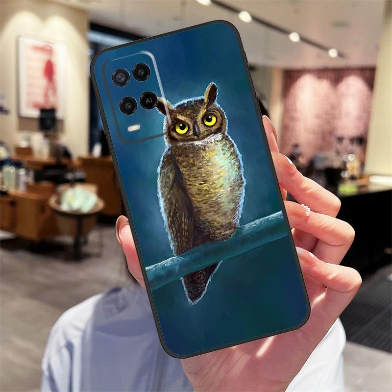 Bonito Funda Colibrí para Pájaros para Oppo A78 A98 A79 A18 A38 A58 A40 A60 A80 A16 A76 A96 A15 A74 A94 A54 A17 A77 Cubierta