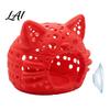 Shrimp Hiding Cave Aquarium Cave Cat Head Fish Hideout with Suction Non-toxic Tank Cup Decorative for Betta Tanks Small