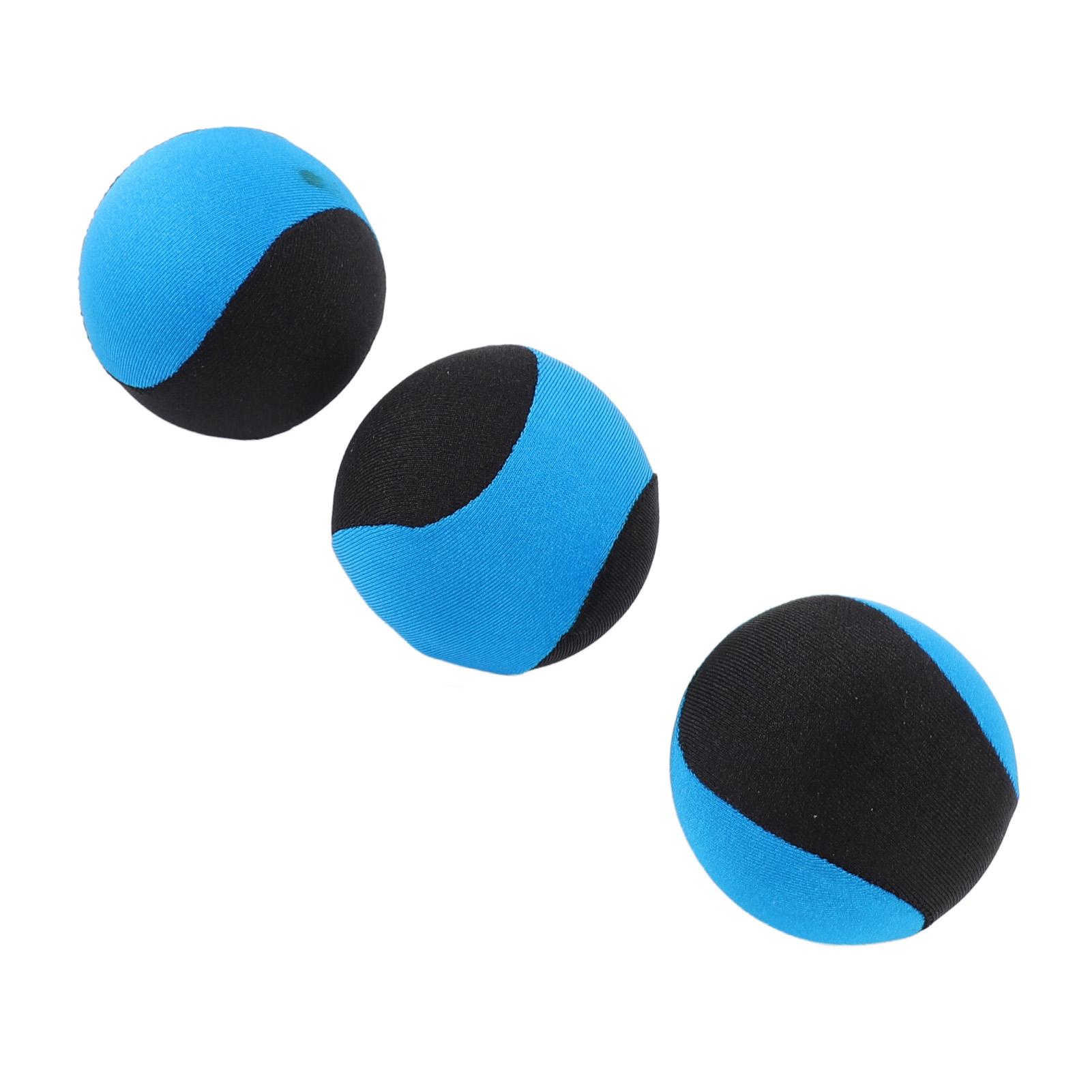 3Pcs Water Bouncing Balls Durable Rubber Water Skipping Balls Grip Balls Beach Toys for Toddlers Kids Adults