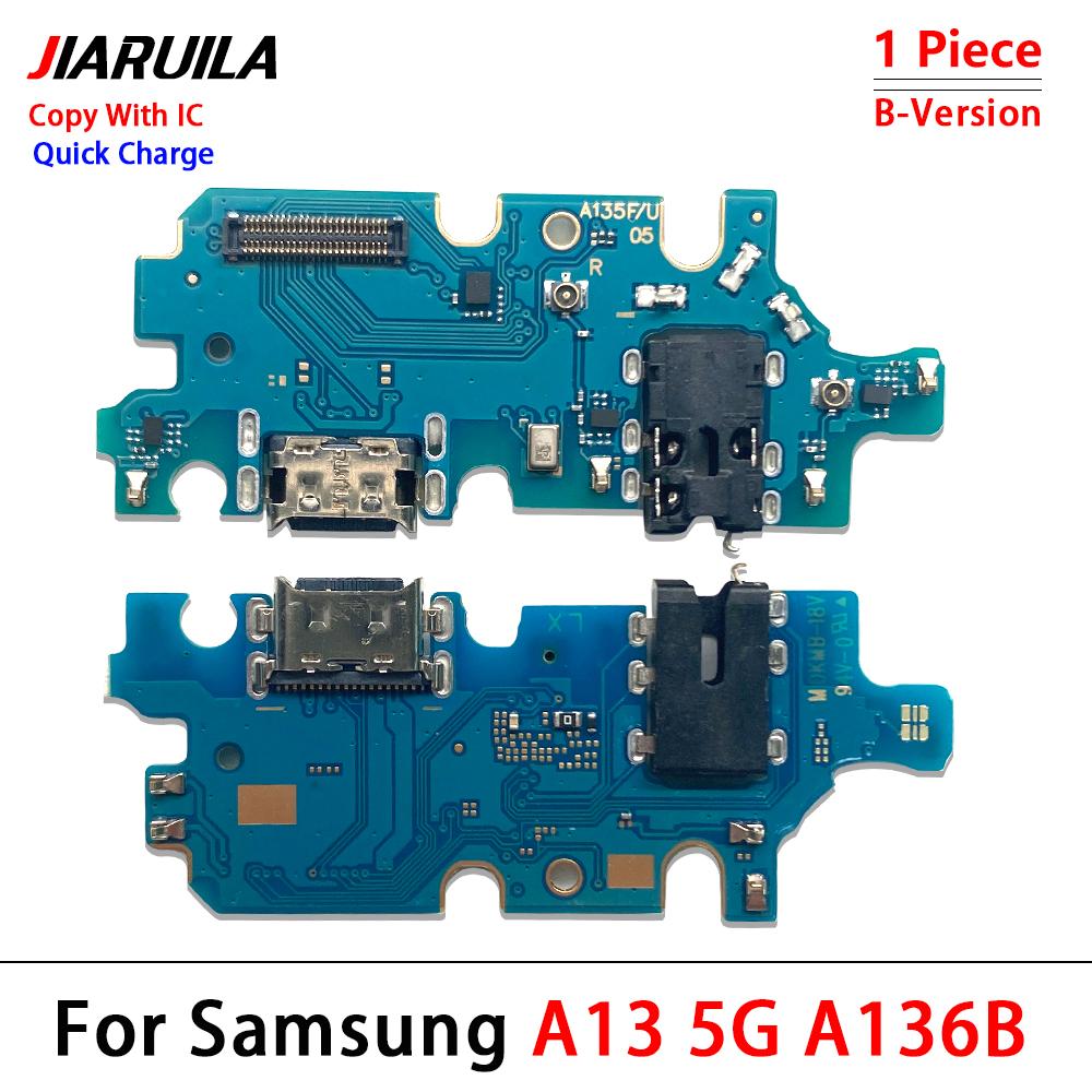 Per Samsung A13 A23 A33 A53 A52 A72 A14 A24 A34 A54 4G 5G Porta di Ricarica USB Connettore Dock Caricatore Scheda con Cavo Flessibile Micro