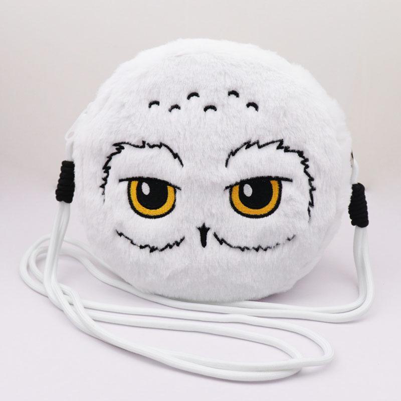 Hagrid Owl Embroidery Plush Toy Bag with Harry Potter Birthday Cake Design 