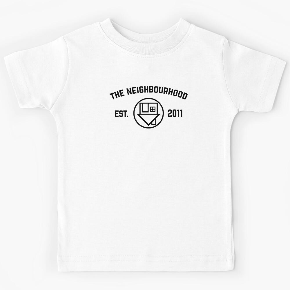 The Neighbourhood Est. 2011 - black text Kids T-Shirt 160