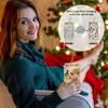 Color Changing Cups With Lids And Straws Christmas Color Changing Cups With Lid Straw Reusable Glass Drink Bottle For Hot