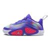 Jordan Tatum 2 Sapatos de Caminhada Confortáveis Versáteis Antiderrapantes Resistentes ao Desgaste Cano Baixo Tênis de Bebê Roxo HF5630-400
