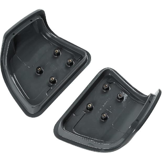 

HR3 Color-Matched Gunship Gray Road Glide Glove Box Doors for Inner Fairing Fits for 2015-later Harley Touring Road Glide Models/for CVO FLTRXSE, Wicked Red Denim