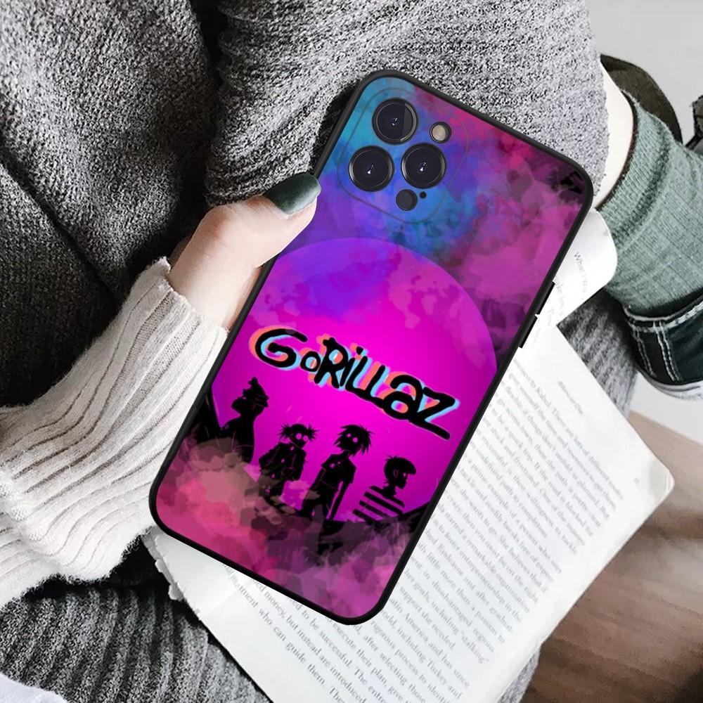 Anime G-Gorillaz Phone Case For IPhone 16 15 8 7 6 6S Plus X SE XR XS 14 11 12 13 Mini Pro Max Mobile Case