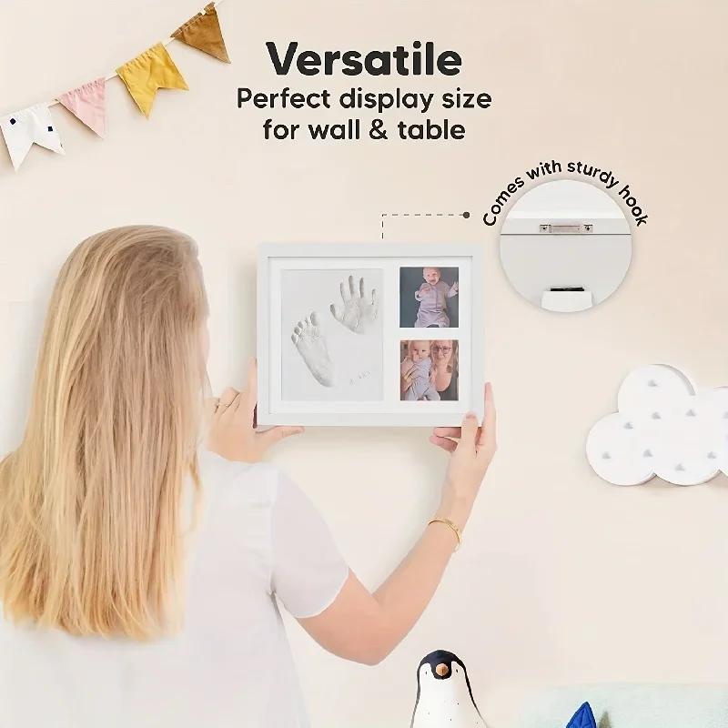 Baby Hands And Footprints Clay Photo Frame Create Lasting Memories With This Baby Hand and Footprints Kit Gifts for Boys Girls