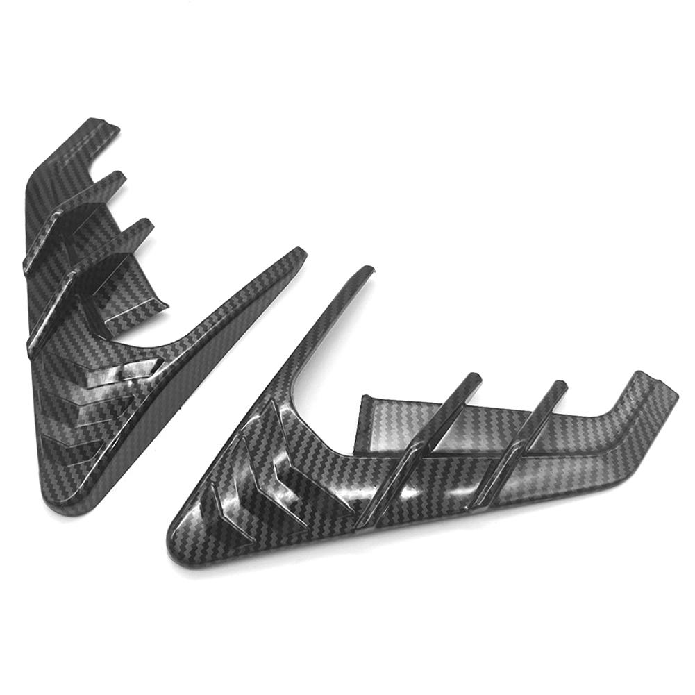 

2Pcs Car Side Camera Protection Covers Kit Decoration Sticker Car Modification Accessories for Model 3 Moel Y 2018-2023 Carbon