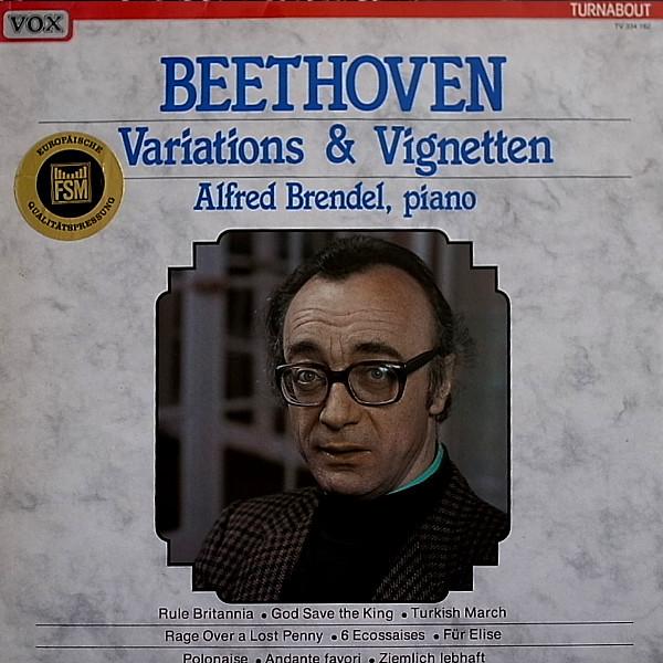 

LP Record ALFRED BRENDEL Variations Vignetten TV334162 VOX TURNABOUT Germany Classical Used