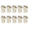 10Pcs T5 B8.5d LED Light Car Dashboard Speed Lights Bulb Cars Interior Lamp Accessories Dashboard Side Switch lamps 12V