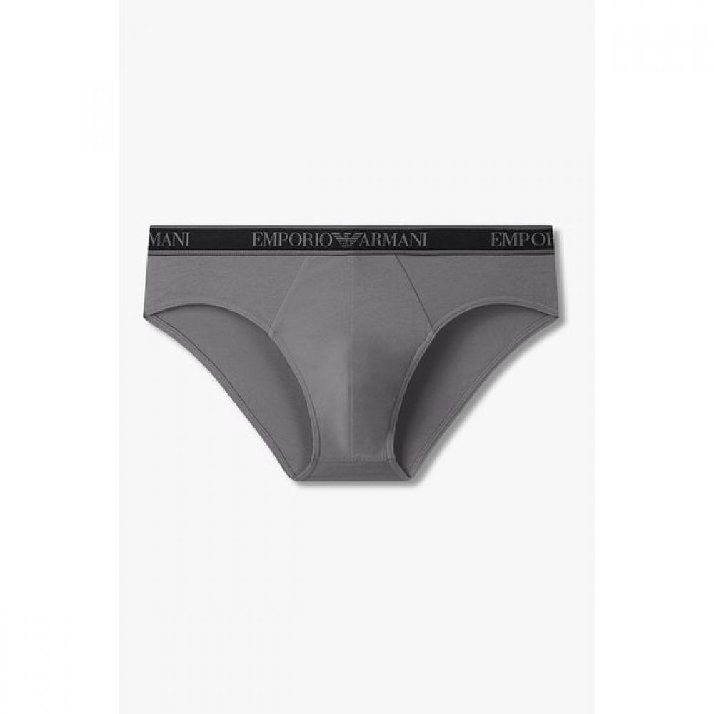 Emporio Armani Мужские хлопковые плавки с резинкой 0815311314 S(95)