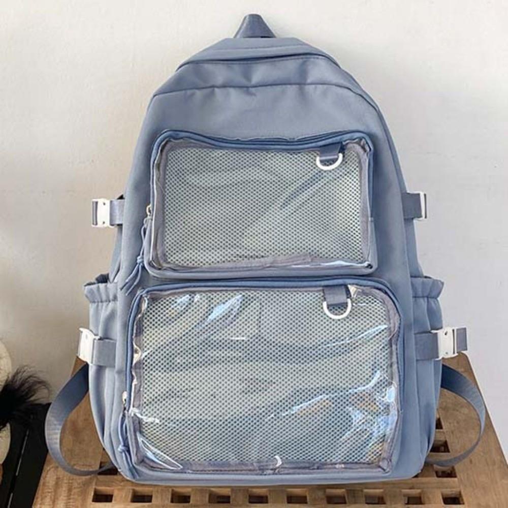 Durable Students School Bag Dustproof Large Capacity Daypack Nylon Ita Backpack  for Gift