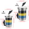 16mm Aquarium Filter Fish Tank Filter 3 Layer Sponge Filter External Pump Flow Valve Water Purifier Oxygen Filtration Device