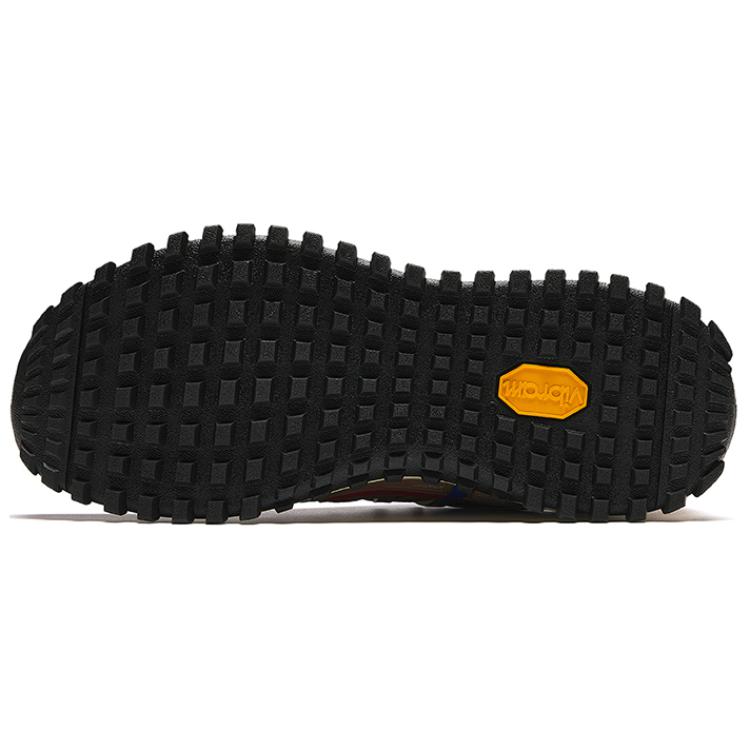 Anta Comfortable Shock Absorbing Non-Slip Low-Top Running Shoes Men Sneakers Brown Black 112426621A-3