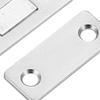 14Pcs Magnet Catch Cold Rolled Steel Hole Free Magnet Stop for Cabinet Door Drawer