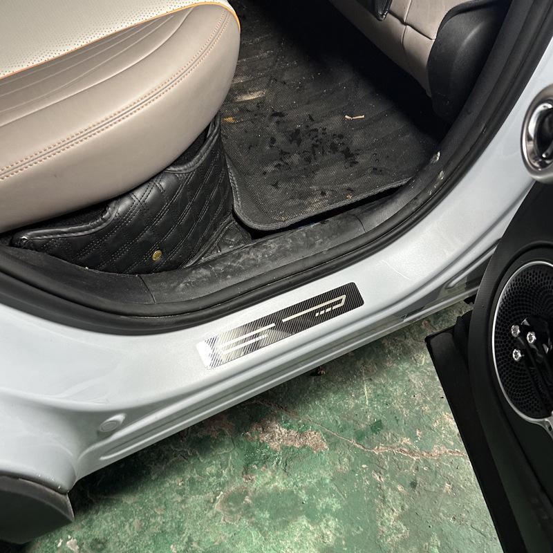 Universal Car Door Sill Protector Stickers: Non-Connected Blade Models, Anti-Scratch & Impact Strips for Modification