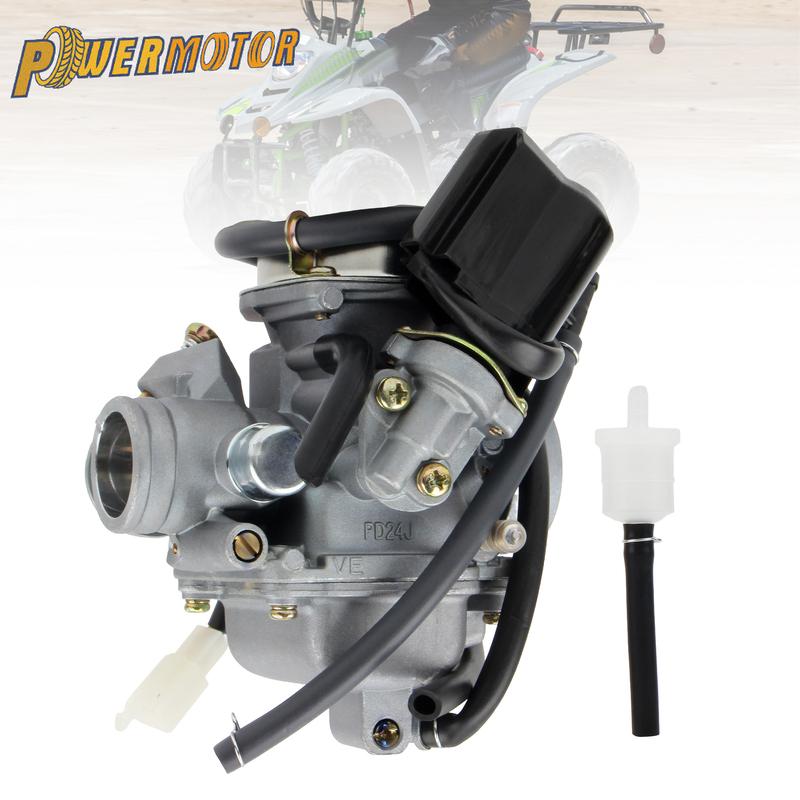 Motorcycle GY6 125cc 150cc Carburetor Accessories PD24J Fuel System Carb ATV Kart Scooter Power Jet Motocross Parts Carburetor