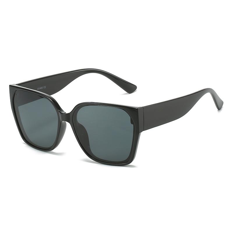 Autumn New Square Sunglasses, European And American Retro Large-Frame Square Glasses, Street Photography Literary And Versatile Sunglasses New style