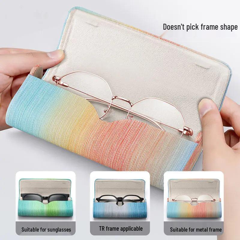 Newcomer Exclusive: Gradient Eyeglass & Sunglass Case for Men and Women - Portable & Anti-Pressure