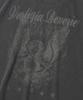 NOT4NERD Ignited Angel Pigment Loose Cropped T-Shirts - Charcoal
