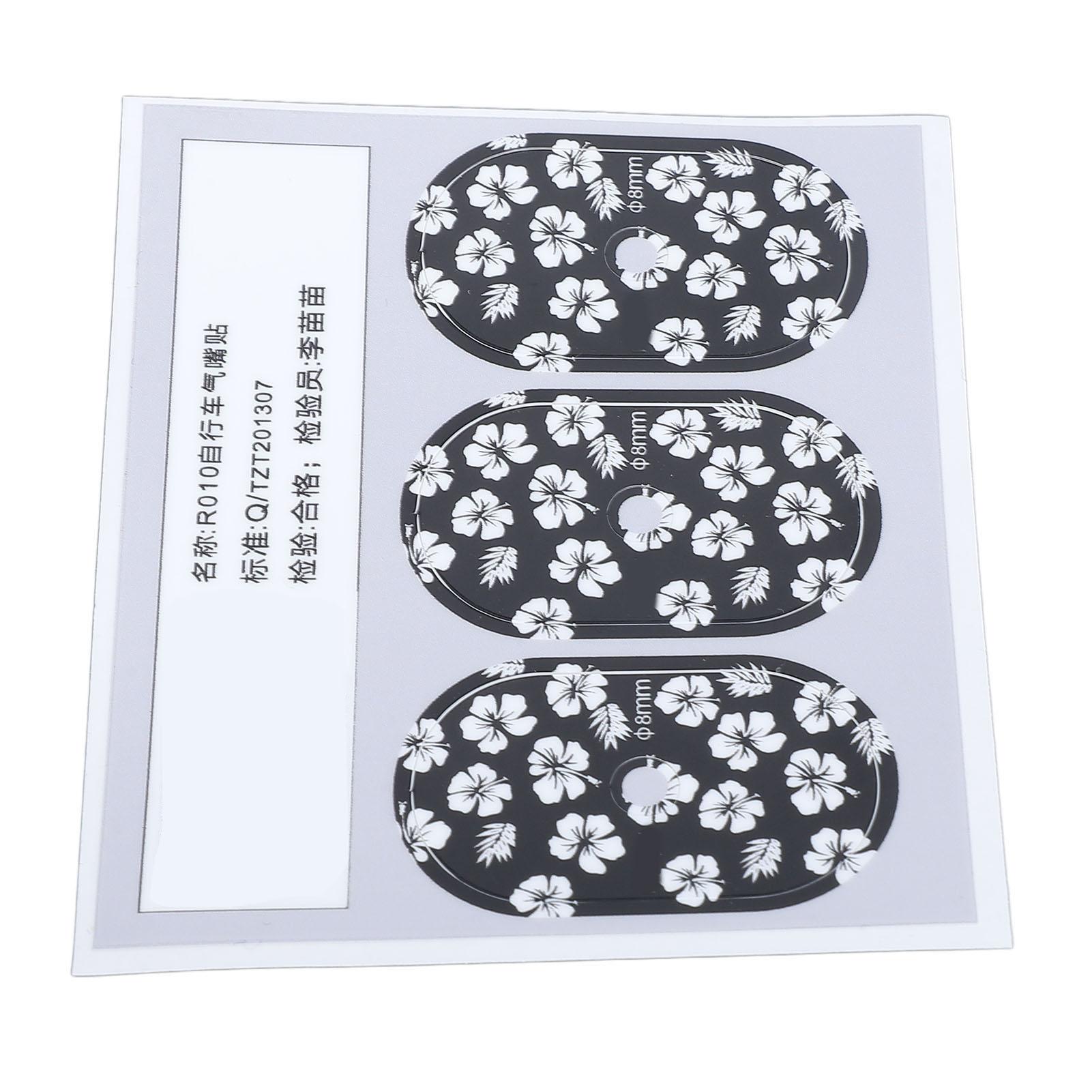 

Наклейка на клапан горного велосипеда Универсальная декоративная наклейка для клапана дорожного велосипеда для французского