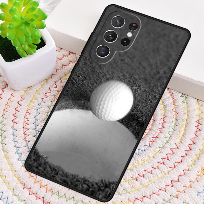 A golf ball sport Phone Case for Samsung Galaxy note 10 pro S26 Ultra S23 S24 FE S25 S21 S22 PLUS shockproof Cove
