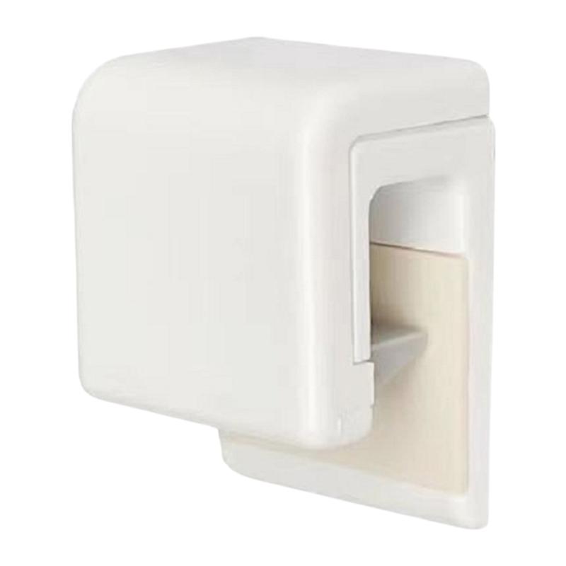 Punchfree Toothpaste Holder Wall Mounted Hook Holder Storage Rack Holders Organizers Bathroom Accessories белый