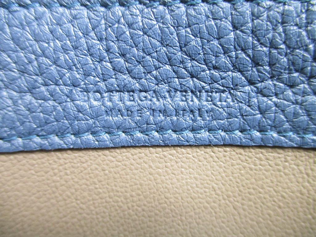 Authentic BOTTEGA VENETA Intrecciato Green Tricolor Leather Round Zip Wallet Purse #a904  Refurbished