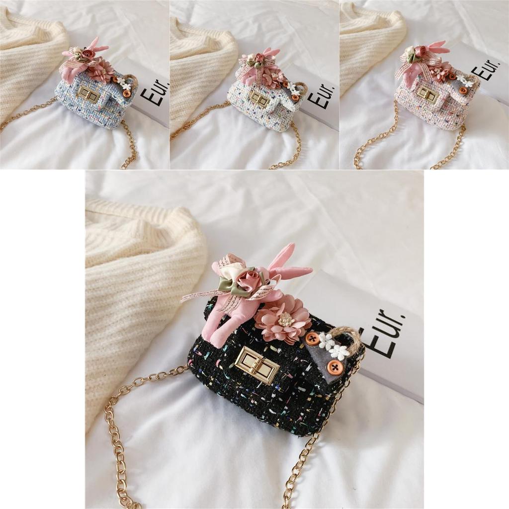Adorable Rabbit Pearl Shoulder Bag For Kids With Cute Animal Design In Fun Colors