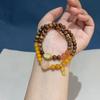 Karin Double Loop Beeswax Wood Bracelet - Stylish & Versatile Unisex Design
