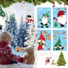 Christmas Window Clings Stickers Christmas Snowflake Window Cling Stickers for Glass