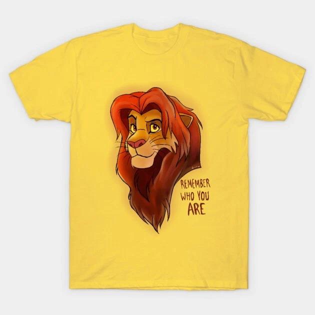 The Lion King Scar TShirt Yellow Unisex Unisex Unisex S