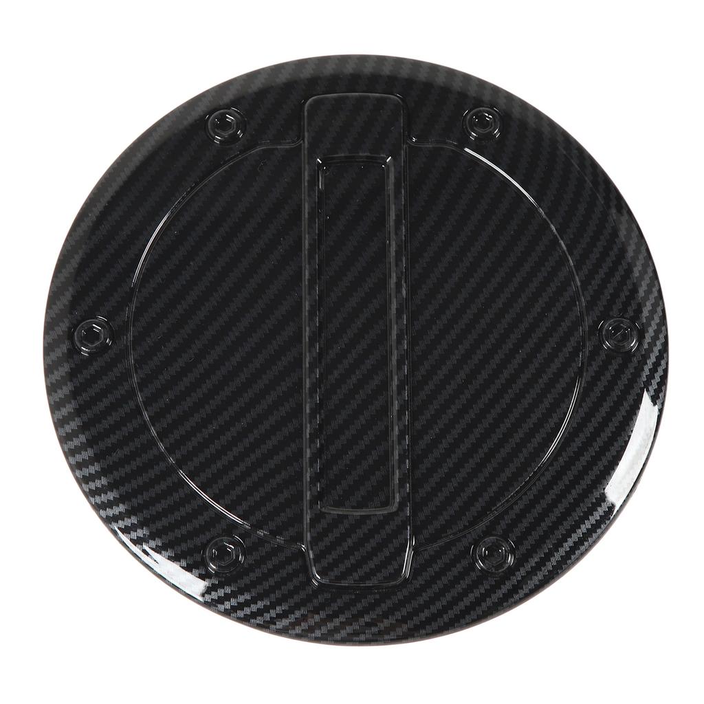 Fuel Tank Cap Carbon Fiber Style ABS Gas Fuel Tank Gates Door Cover Lid for 1500 2023