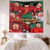 Cristiano Ronaldo Custom Jouw Naam Muurdecoratie Wandkleed Kunst Voor Huisdier Herdenking Verjaardag Bruiloft Feest Achtergrond Familiecadeau