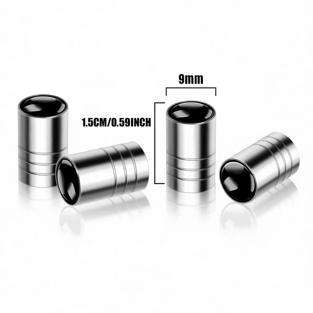 4PCS Car Wheel Tire Valve Caps Stem Cover For Volkswagen Polo Sharan Golf Scirocco Touran Touareg Rline Jetta Tcross Tiguan GTI