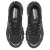 Skechers DLites Hiker Fabric Synthetic Leather Comfortable Fashion Durable Balance Increased Height Low Top Dad Shoes Men Sneakers Black 237423-BKSL