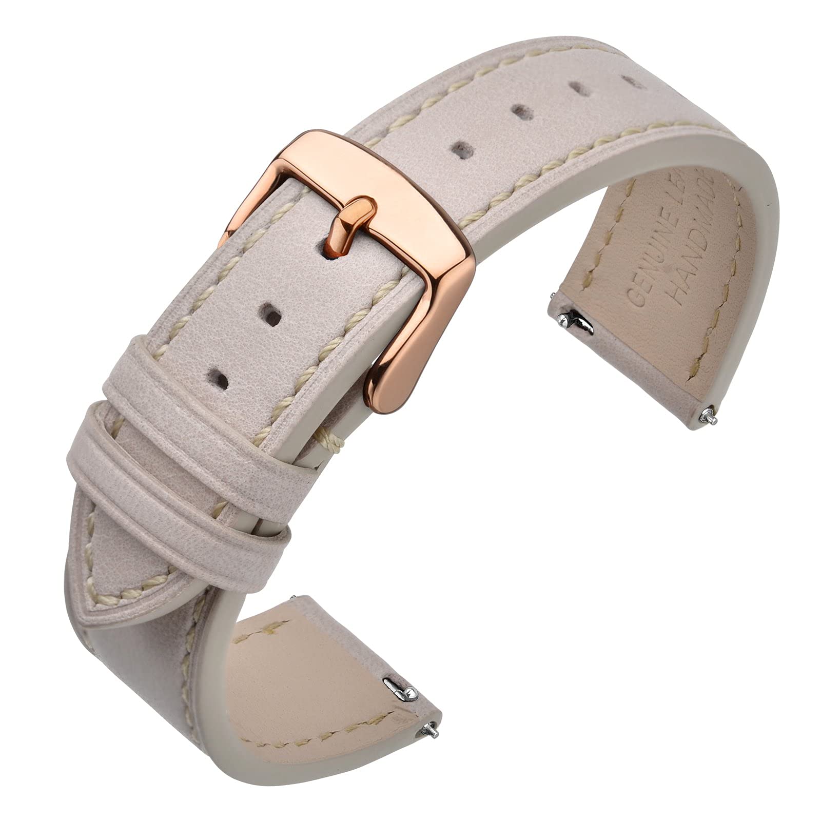 

ANNEFIT Leather Quick Release Replacement Watch Band 0.7 inch (17 mm) / 0.7 17mm